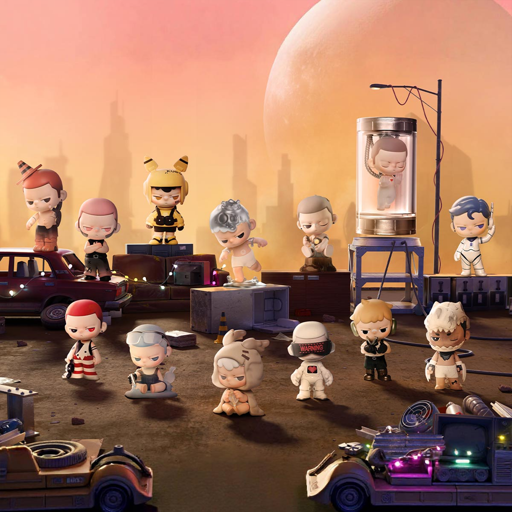 POP MART KUBO City of Sunset Series Figures Blind Box