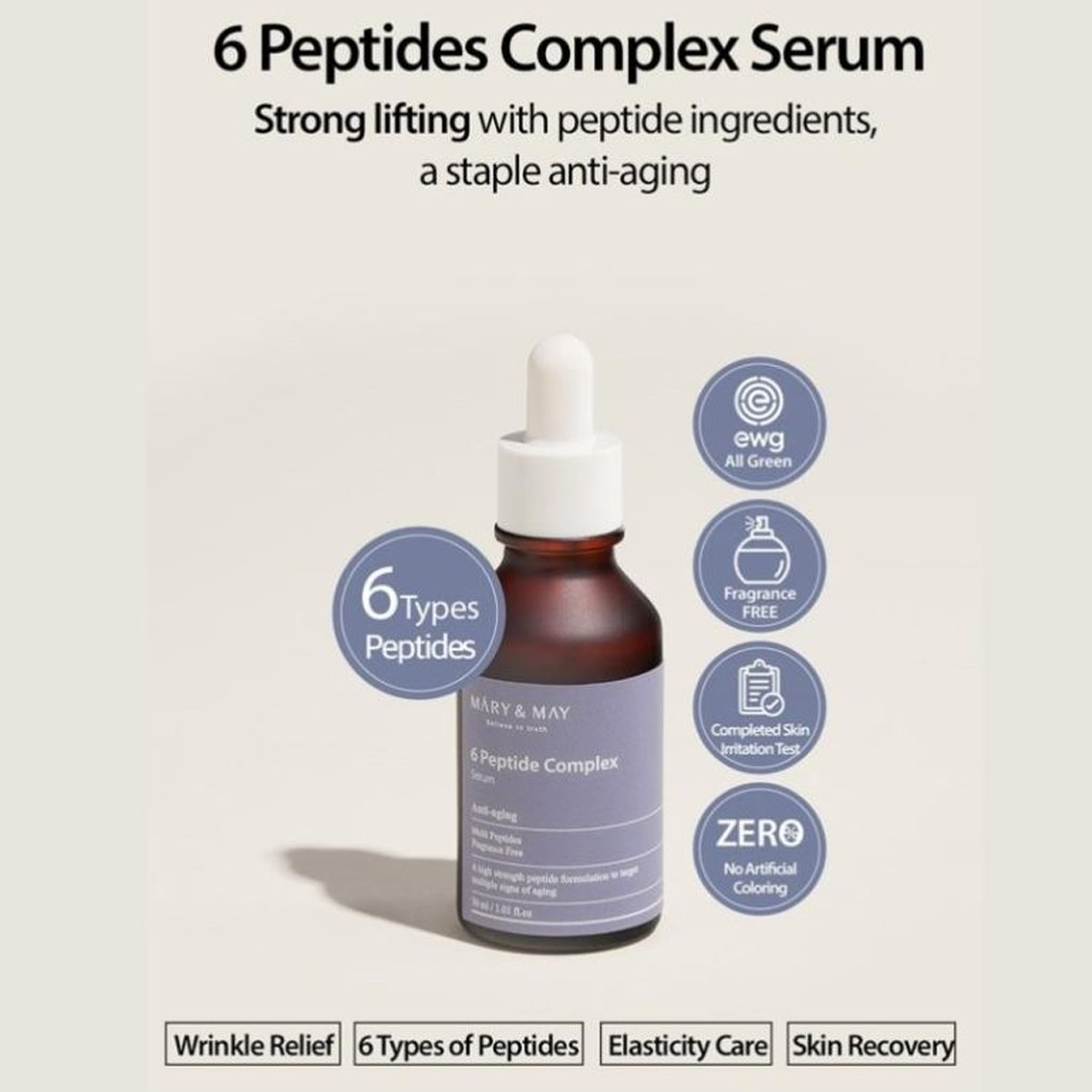 Mary & May 6 Peptide Complex Serum 30 ml