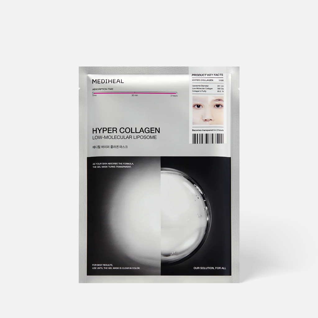 MEDIHEAL 深层胶原蛋白凝胶面膜 4 pcs