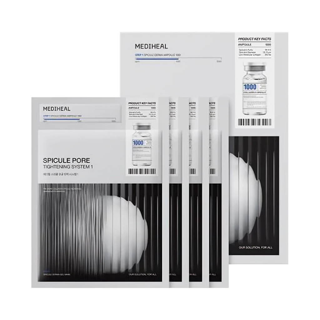 MEDIHEAL Spicule 胶原蛋白微针毛孔收敛面膜1 4 片