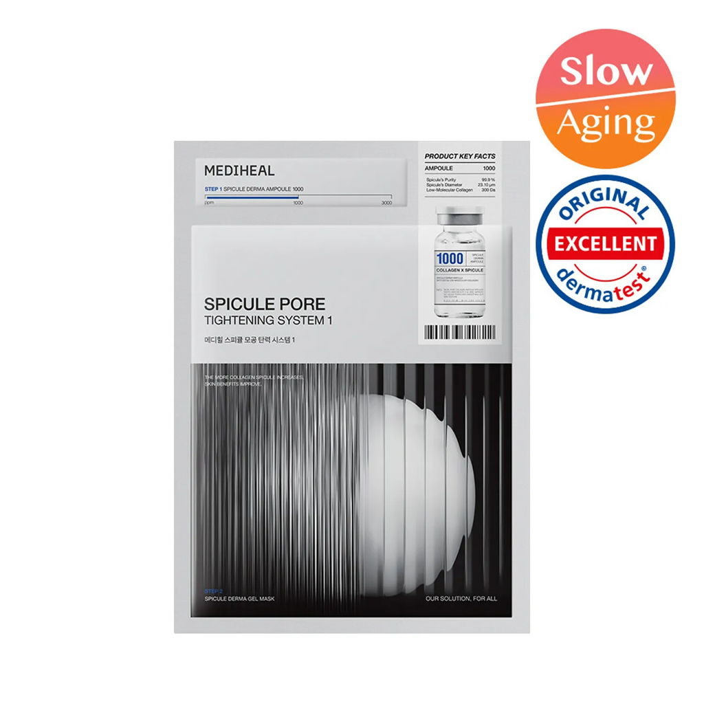 MEDIHEAL Spicule 胶原蛋白微针毛孔收敛面膜1 4 片