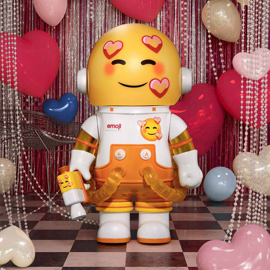 POP MART MEGA SPACE MOLLY 100% × emoji Series Blind Box