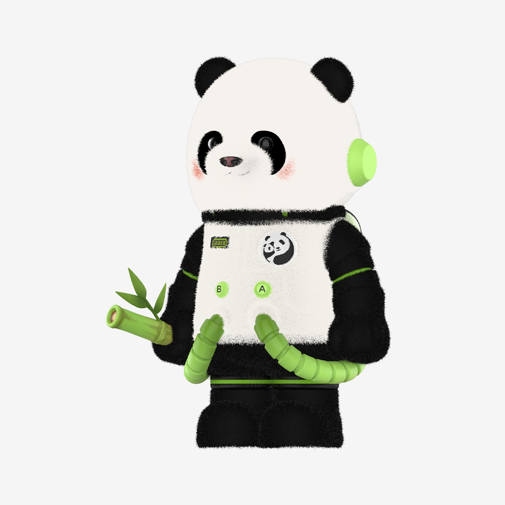 POP MART MEGA SPACE MOLLY 400% PANDA