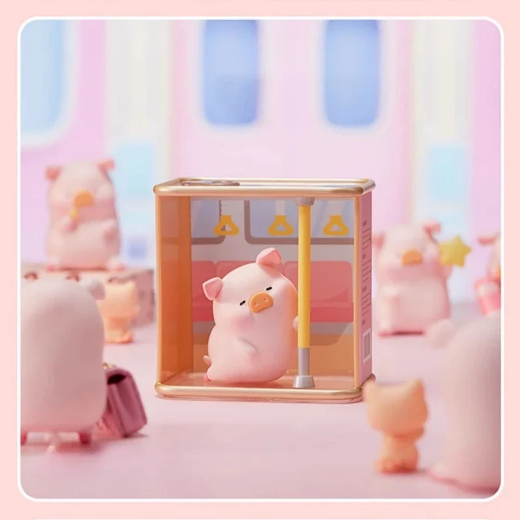 MINISO 罐头猪lulu系列惬意时光盲盒手办 1 个