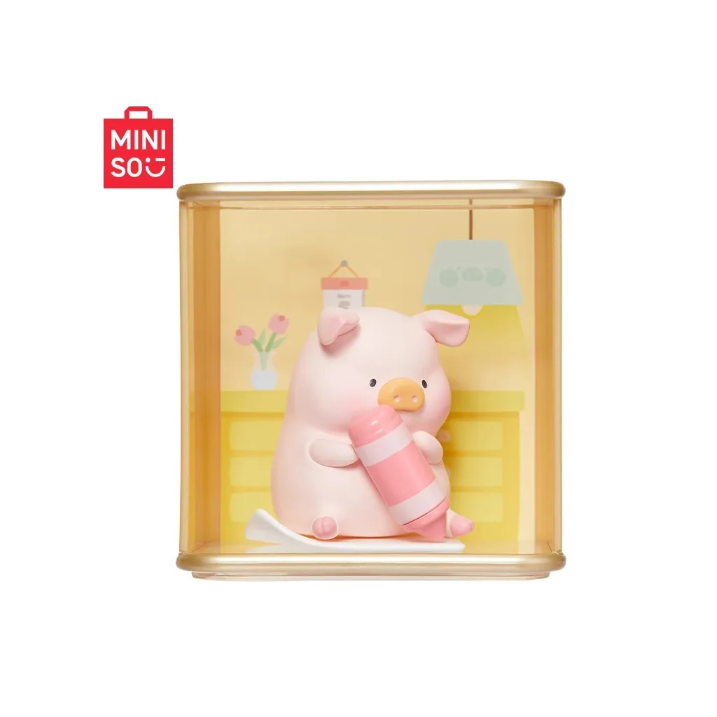 MINISO 罐头猪lulu系列惬意时光盲盒手办 1 个
