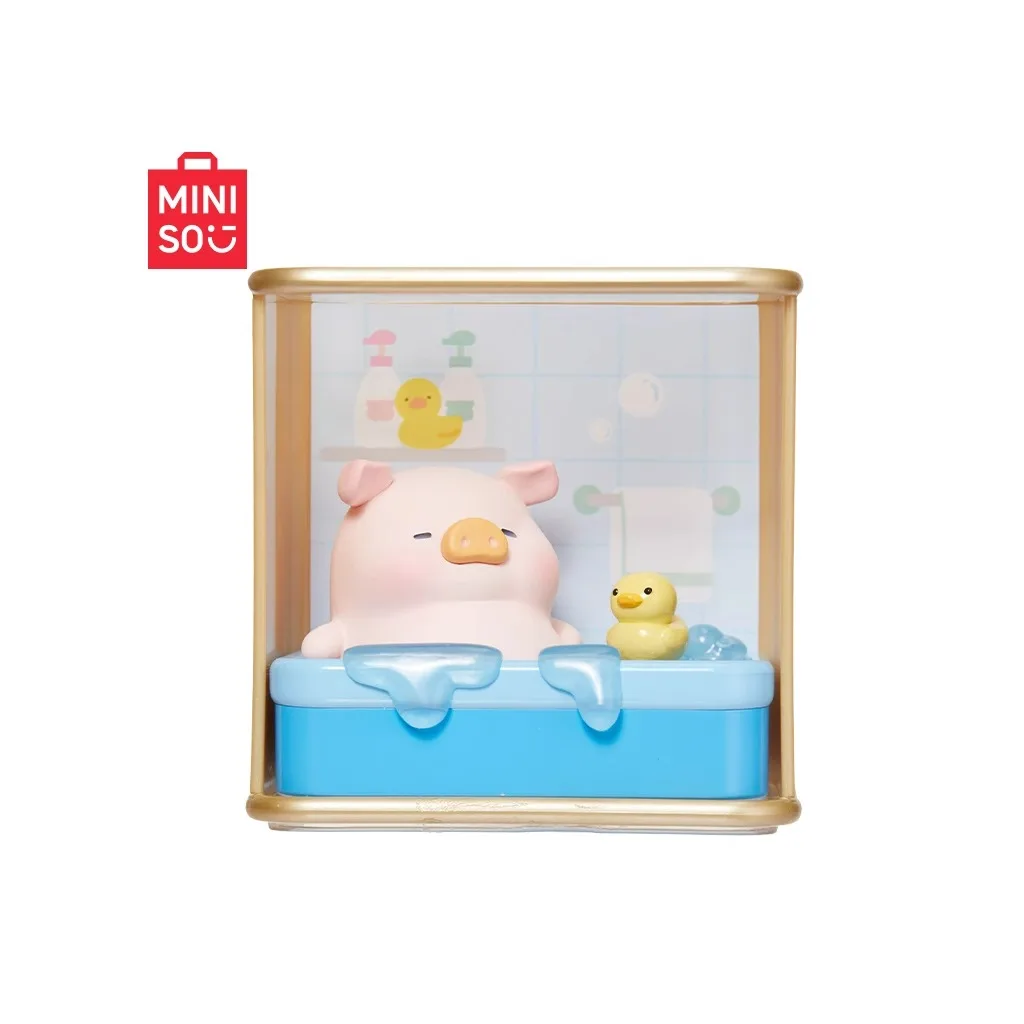 MINISO 罐头猪lulu系列惬意时光盲盒手办 1 个