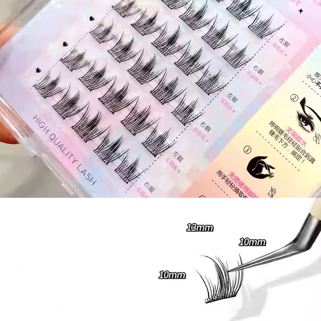 MJSP Glue-Free False Eyelashes Gypsophila