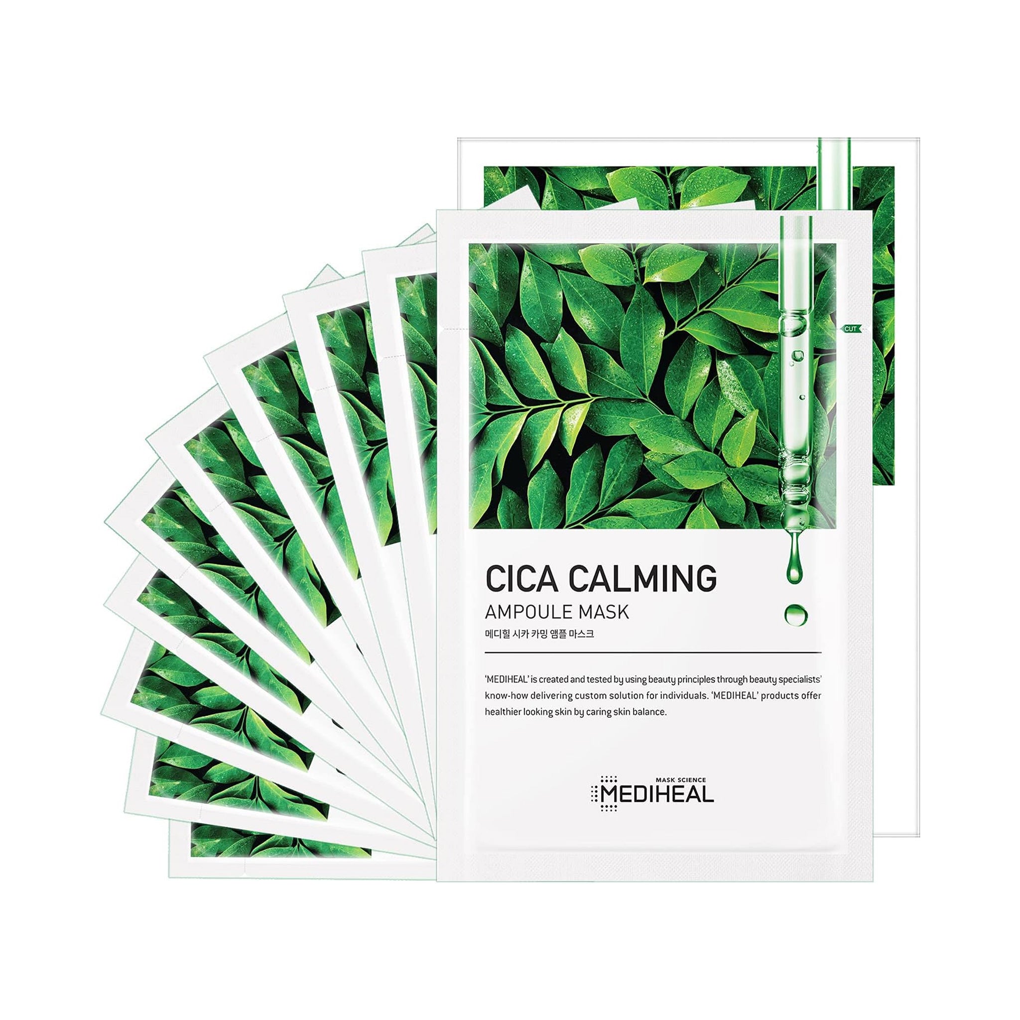 MEDIHEAL Cica Ampoule Mask 10pcs