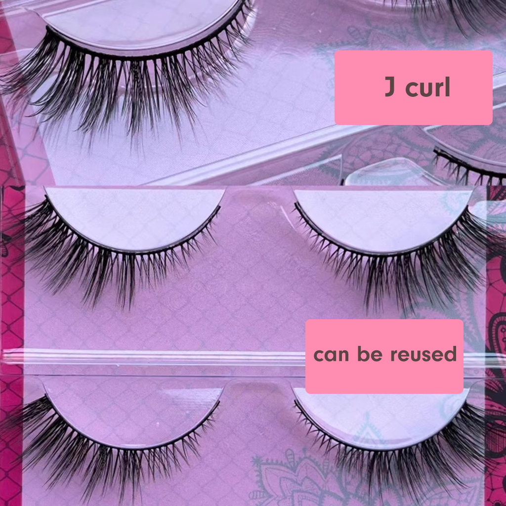 NANALASHES Angel Cat Eyelashes 3 Pairs