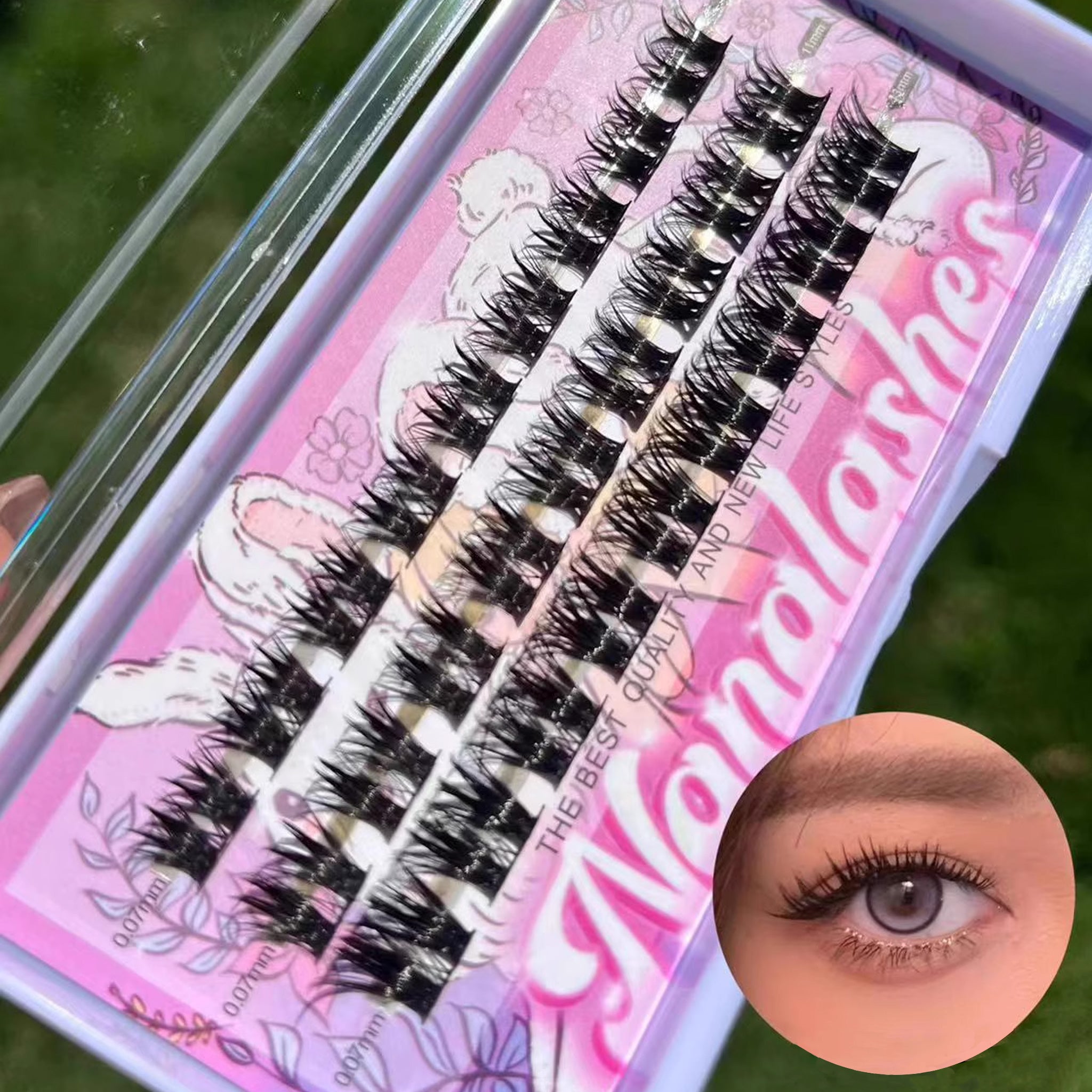 NANALASHES Barbie Doll Twin Star Cluster False Eyelashes