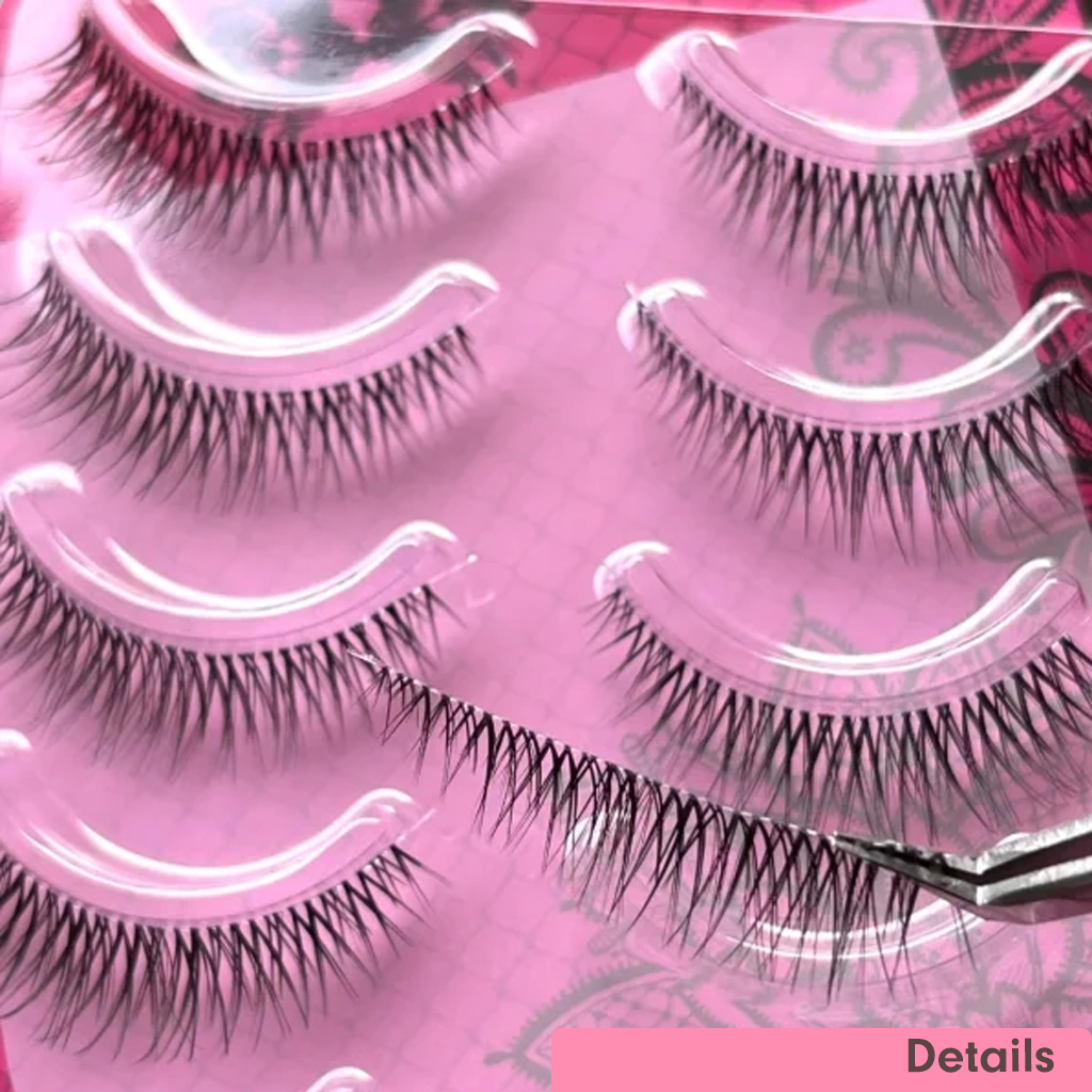 NANALASHES White Moonlight False Eyelashes 5 Pairs