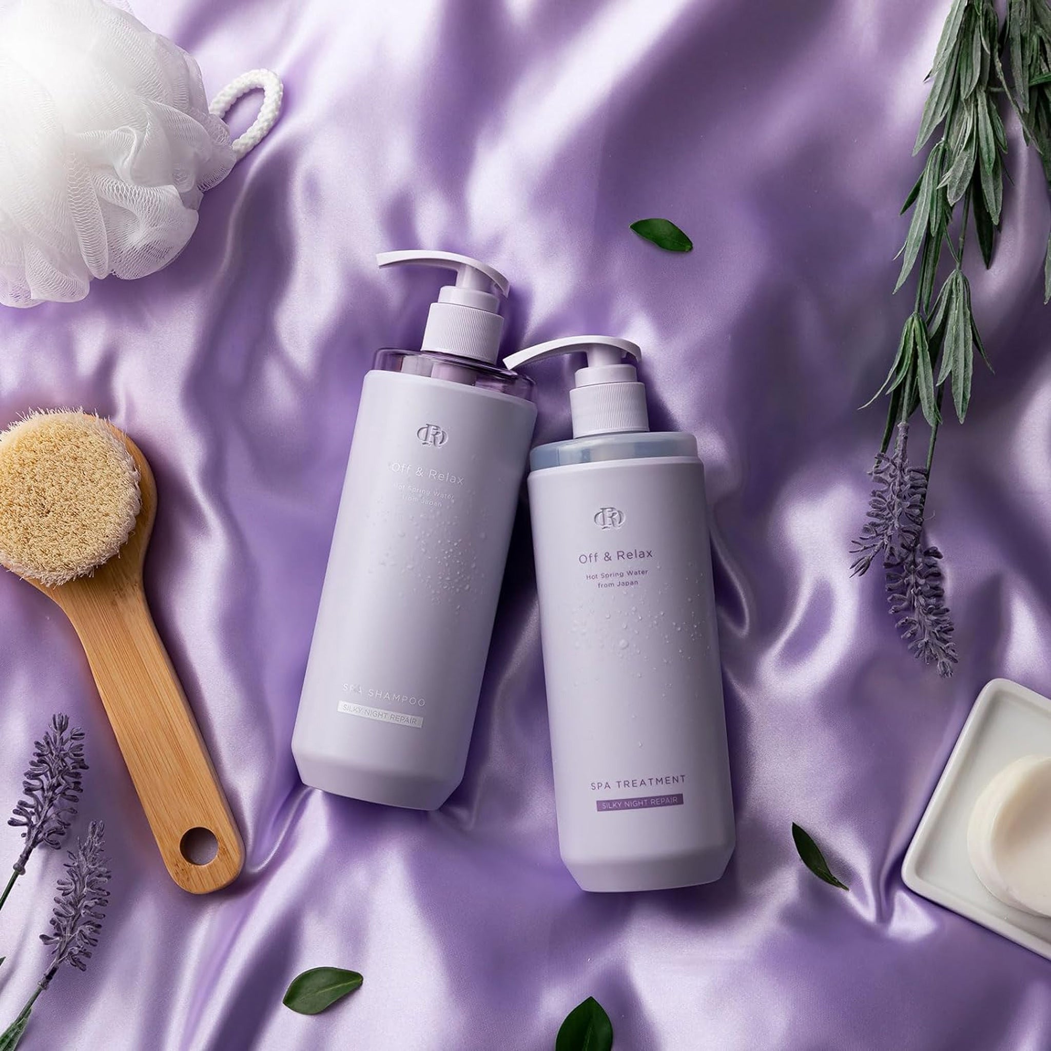 Off & Relax Spa 丝滑夜间修护发素 460ml