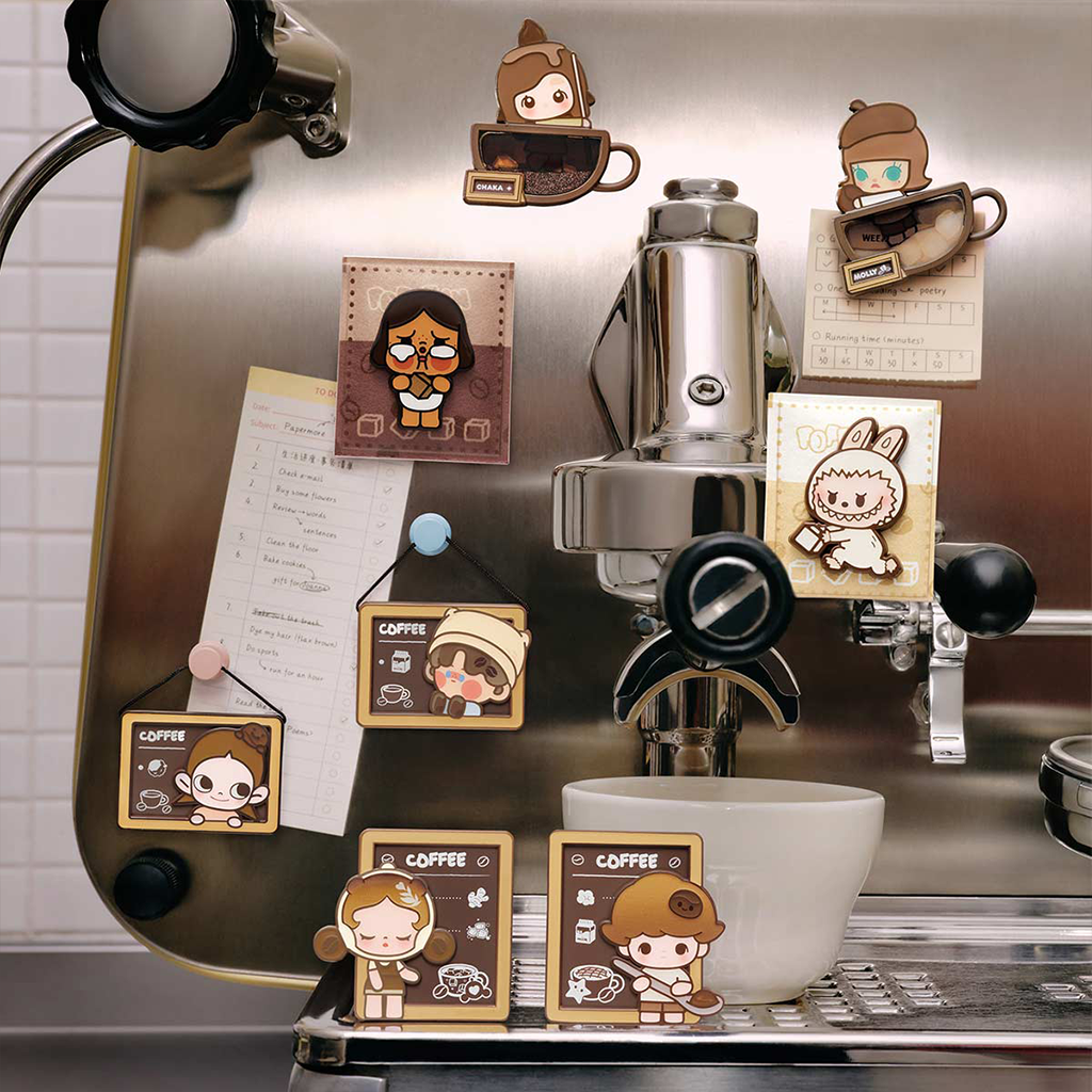 POP BEAN Coffee Factory Series-Fridge Magnet