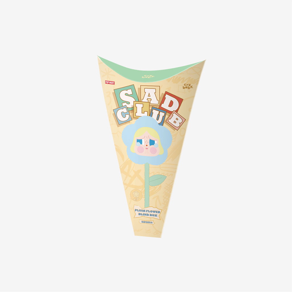 POP MART CRYBABY Sad Club Series - Plush Flower Blind Box