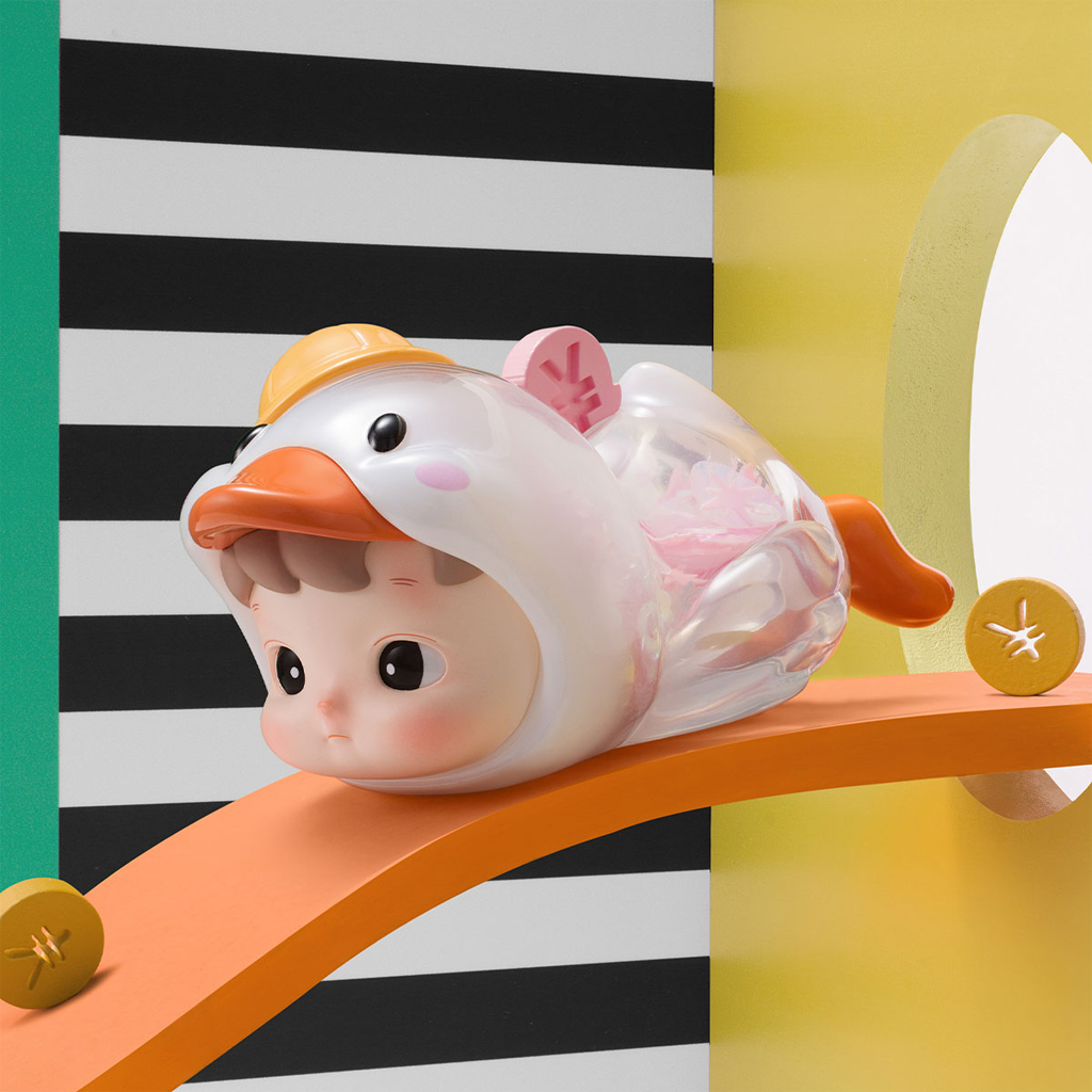 POP MART HACIPUPU Rolling Time Machine Series Figures Blind Box