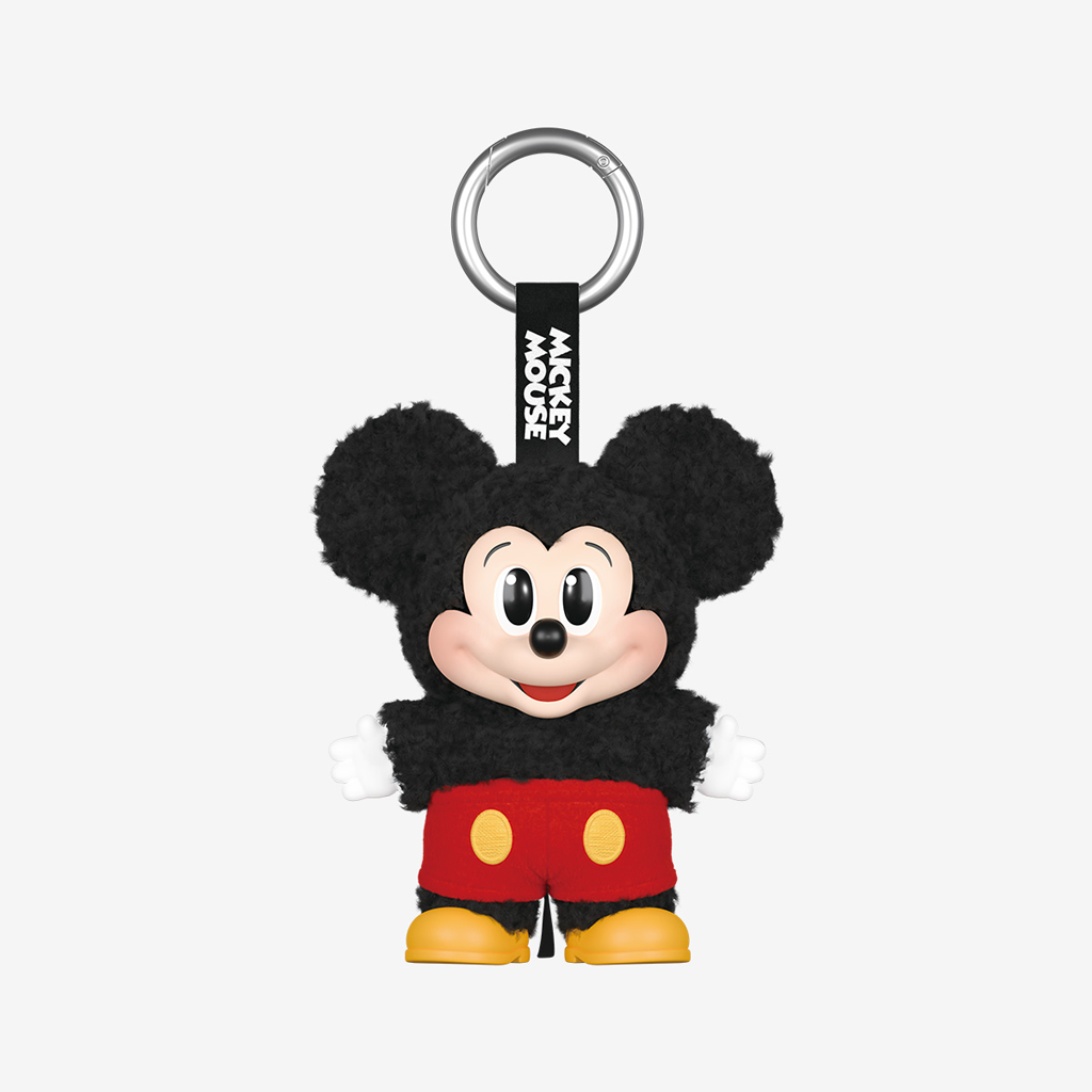 POP MART Mickey Family Cute Together Keychain Series Figures Blind Box