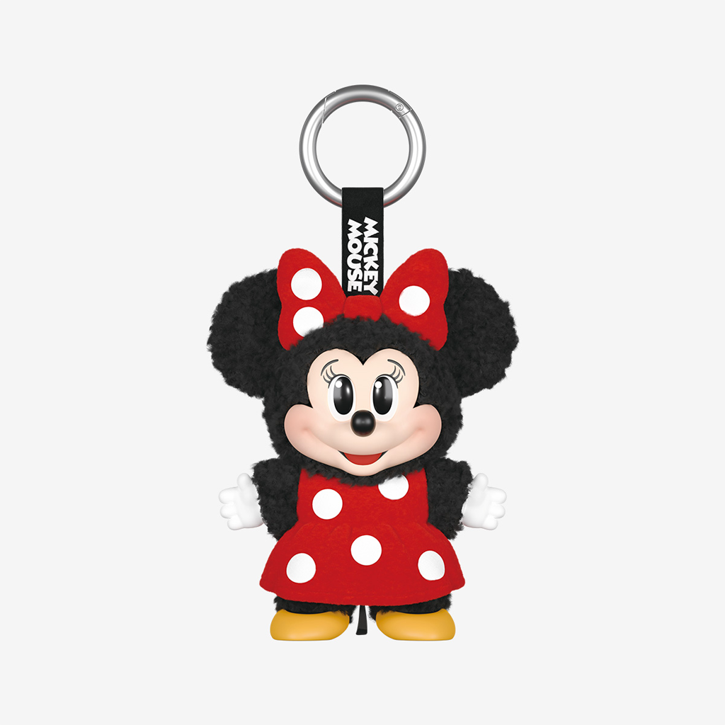 POP MART Mickey Family Cute Together Keychain Series Figures Blind Box