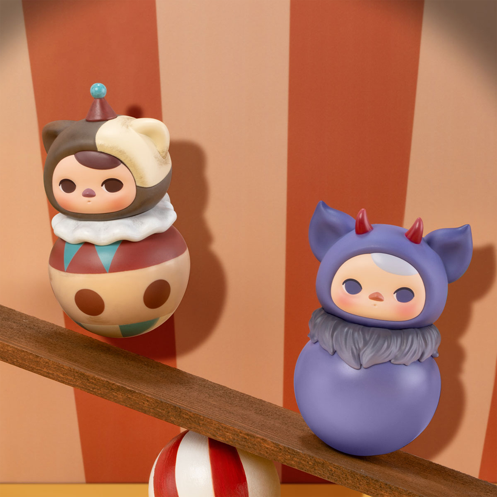 POP MART PUCKY Roly-Poly Kitty Series Figures Blind Box