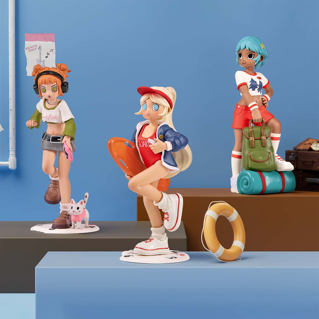 POP MART Peach Riot Rush Hour Series Figures Blind Box