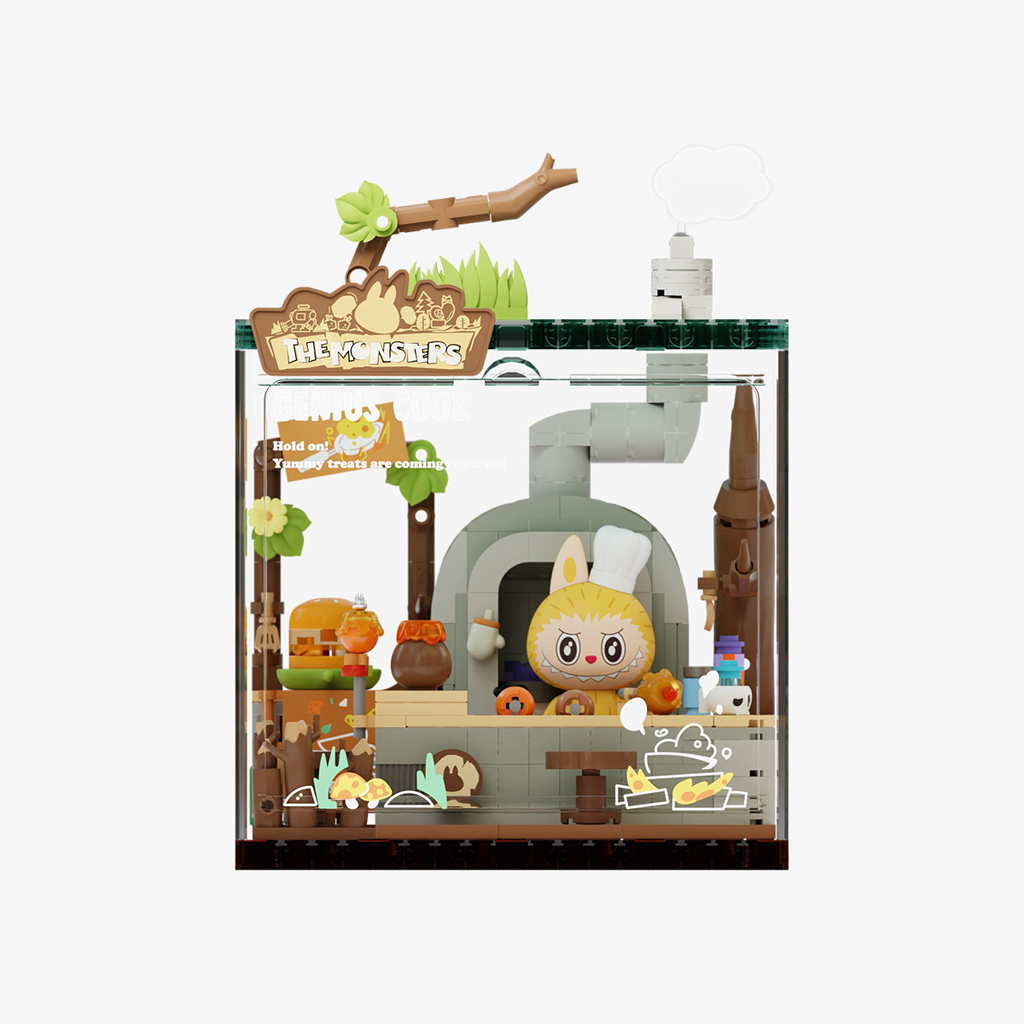 POP MART THE MONSTERS Forest Secret Base Series Blocks Part 2 - Genius Cook
