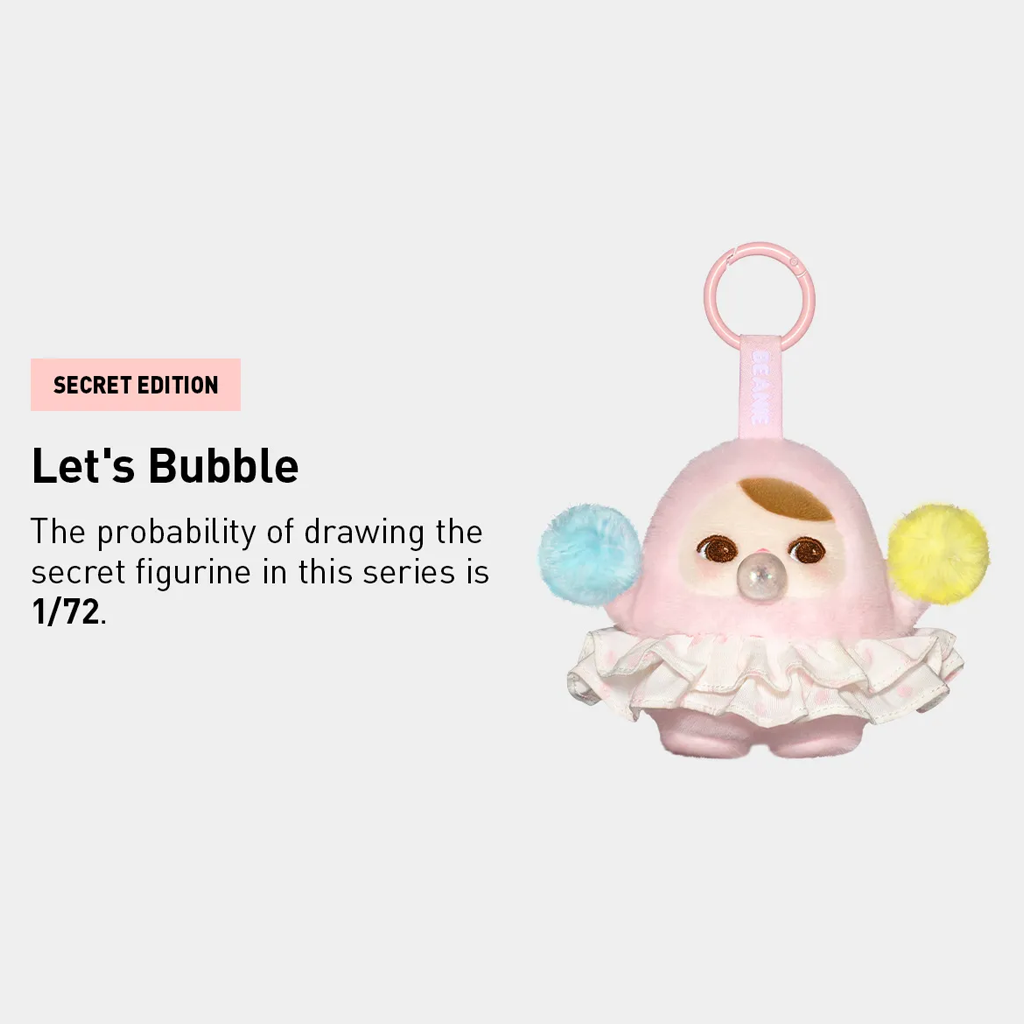POP MART PUCKY BEANIE BUBBLE UP SERIES-Plush Pendant Blind Box