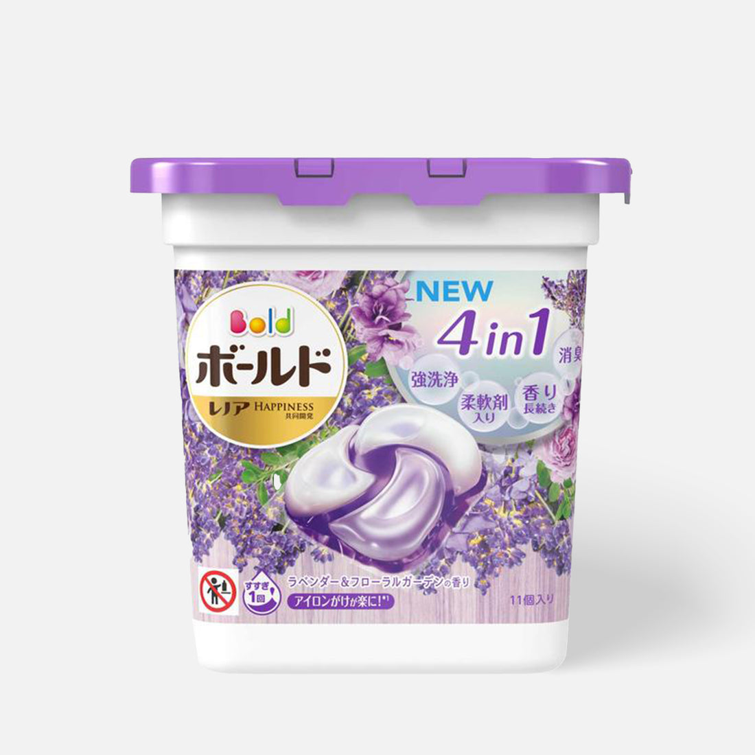 P&G ARIEL 4D Laundry Detergent Lavender & Floral Garden 11pcs