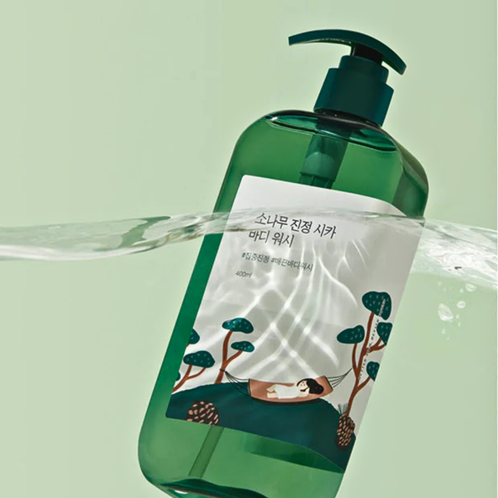 ROUND LAB 松树积雪草舒缓沐浴露 400ml
