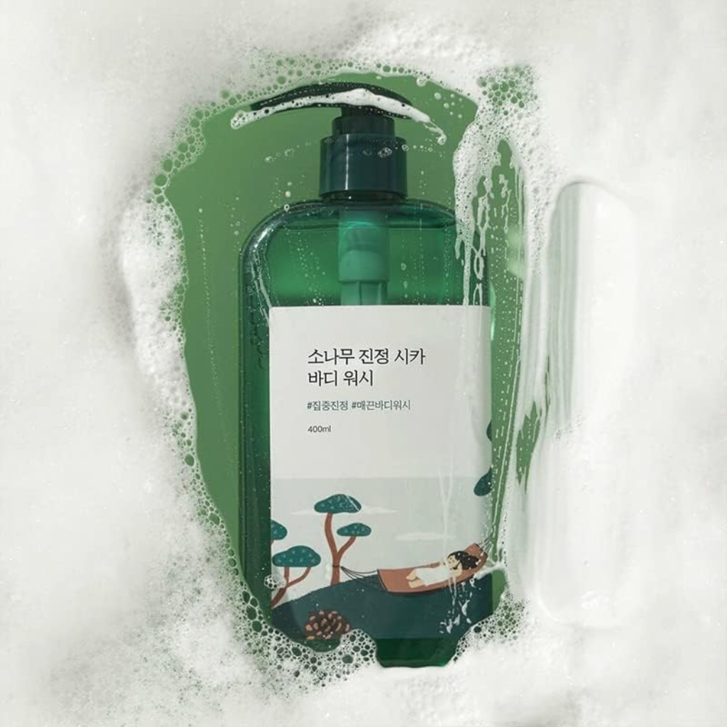 ROUND LAB 松树积雪草舒缓沐浴露 400ml