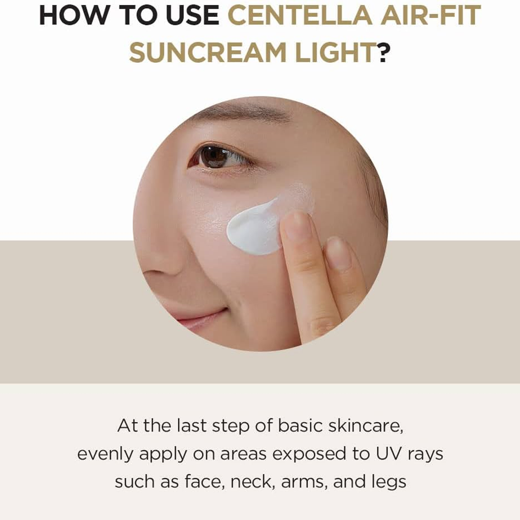 SKIN1004 马达加斯加积雪草空气感防晒霜 清透版 50 毫升