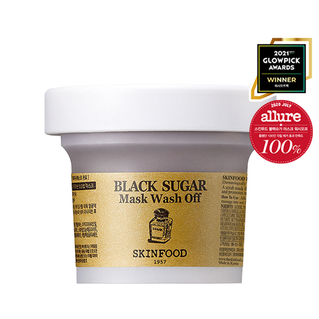 SKINFOOD Black Sugar Mask Wash Off 120g