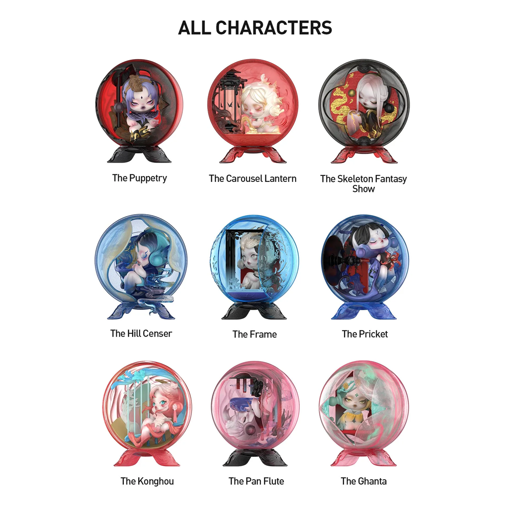 POP MART SKULLPANDA The Mirage Series Figures Blind Box