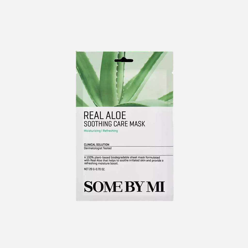 SOME BY MI Real Aloe Soothing Care Mask 1pc
