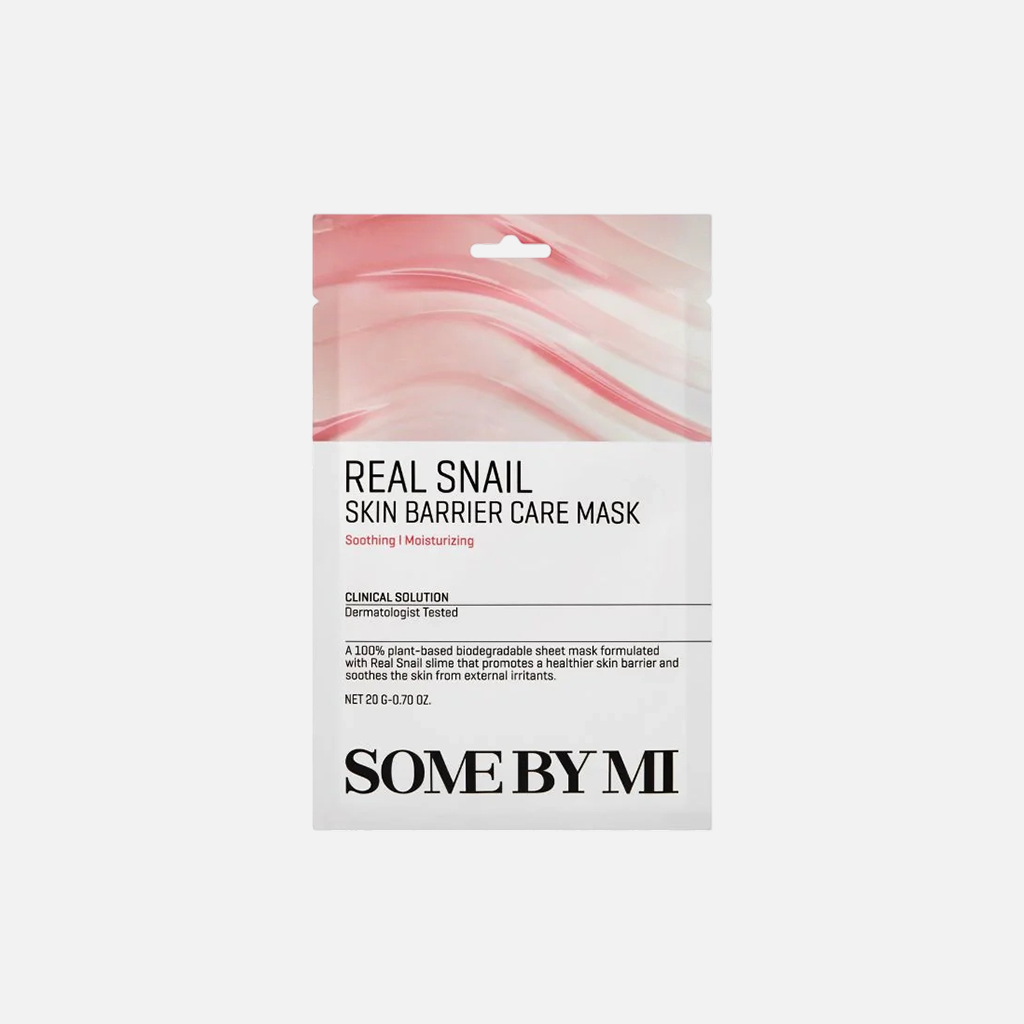 SOME BY MI Real Snail Skin Barrier Care Mask 1pc