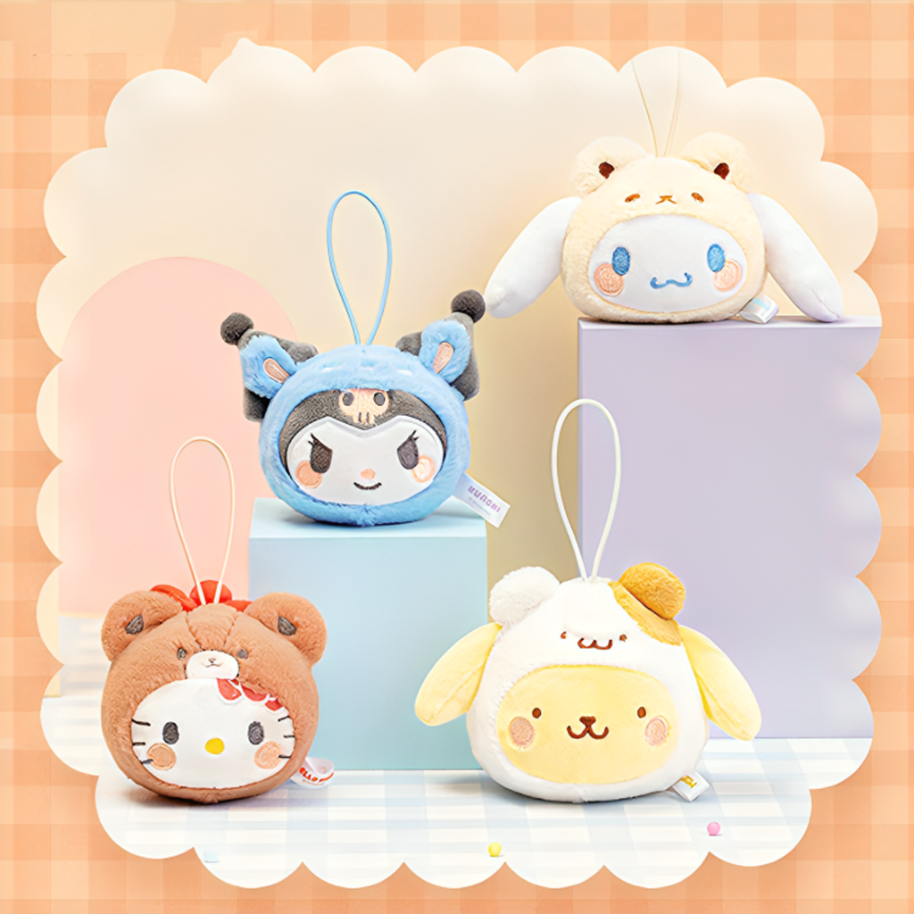 Sanrio Playmate Dress Up Plush Squeeze Blind Box 1 pc