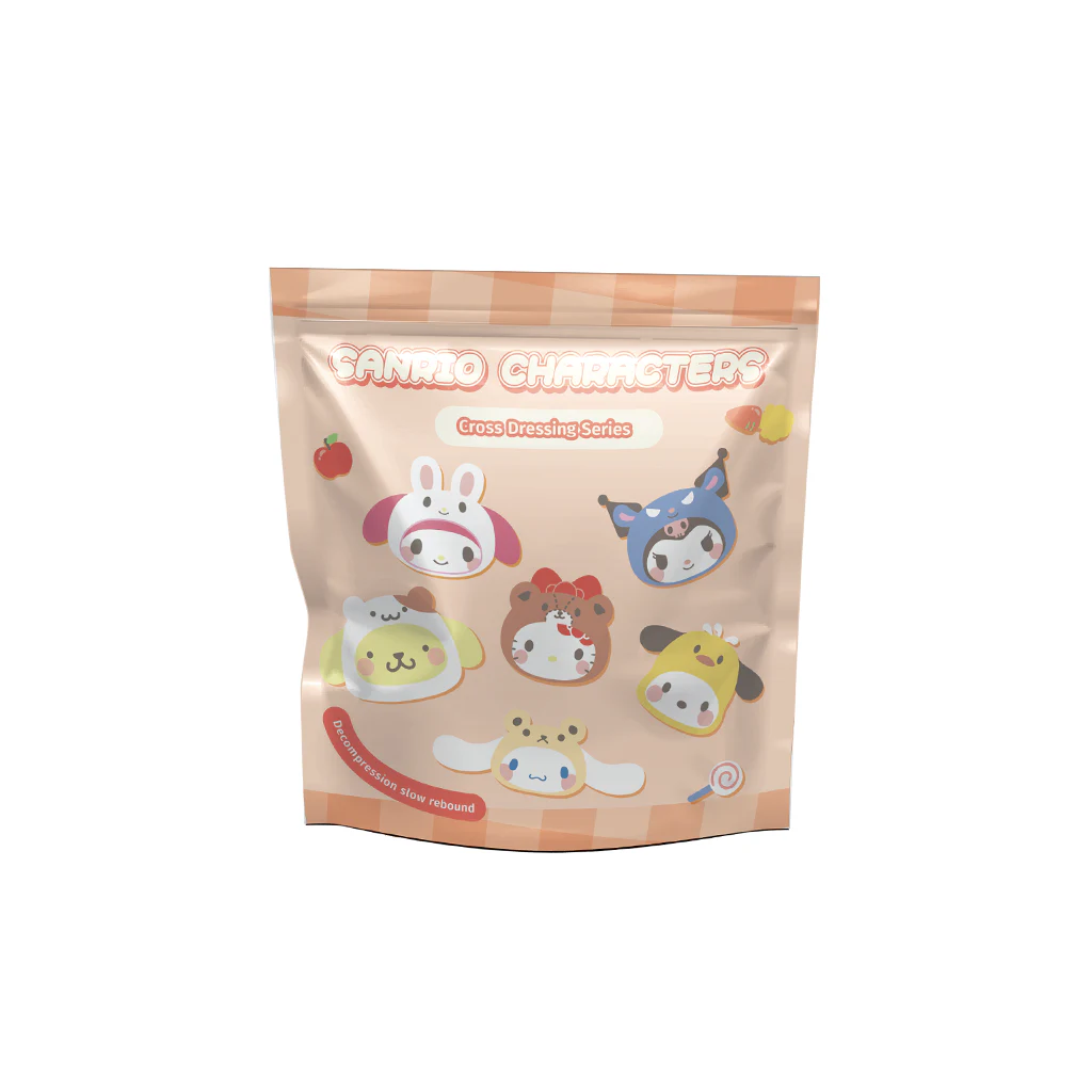 Sanrio Playmate Dress Up Plush Squeeze Blind Box 1 pc
