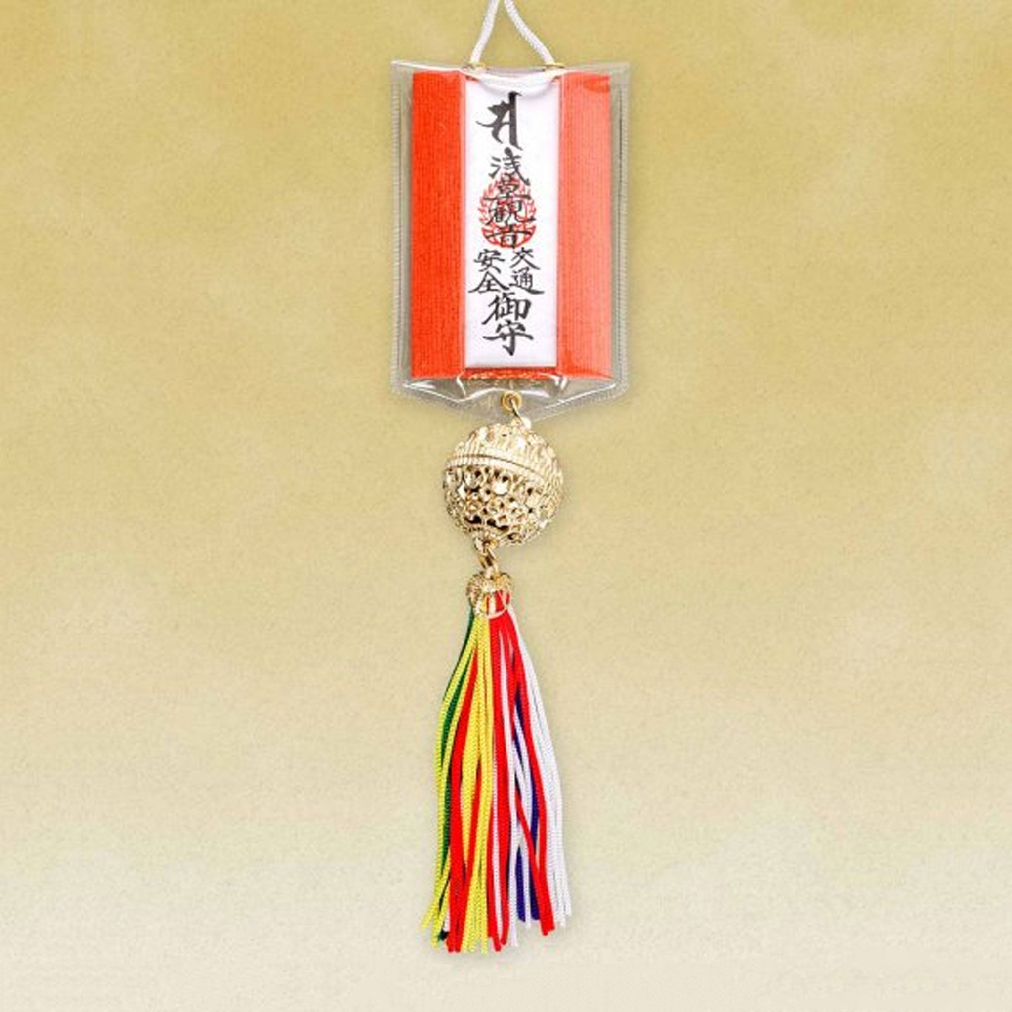 Sensoji 浅草寺交通安全御守(带流苏)