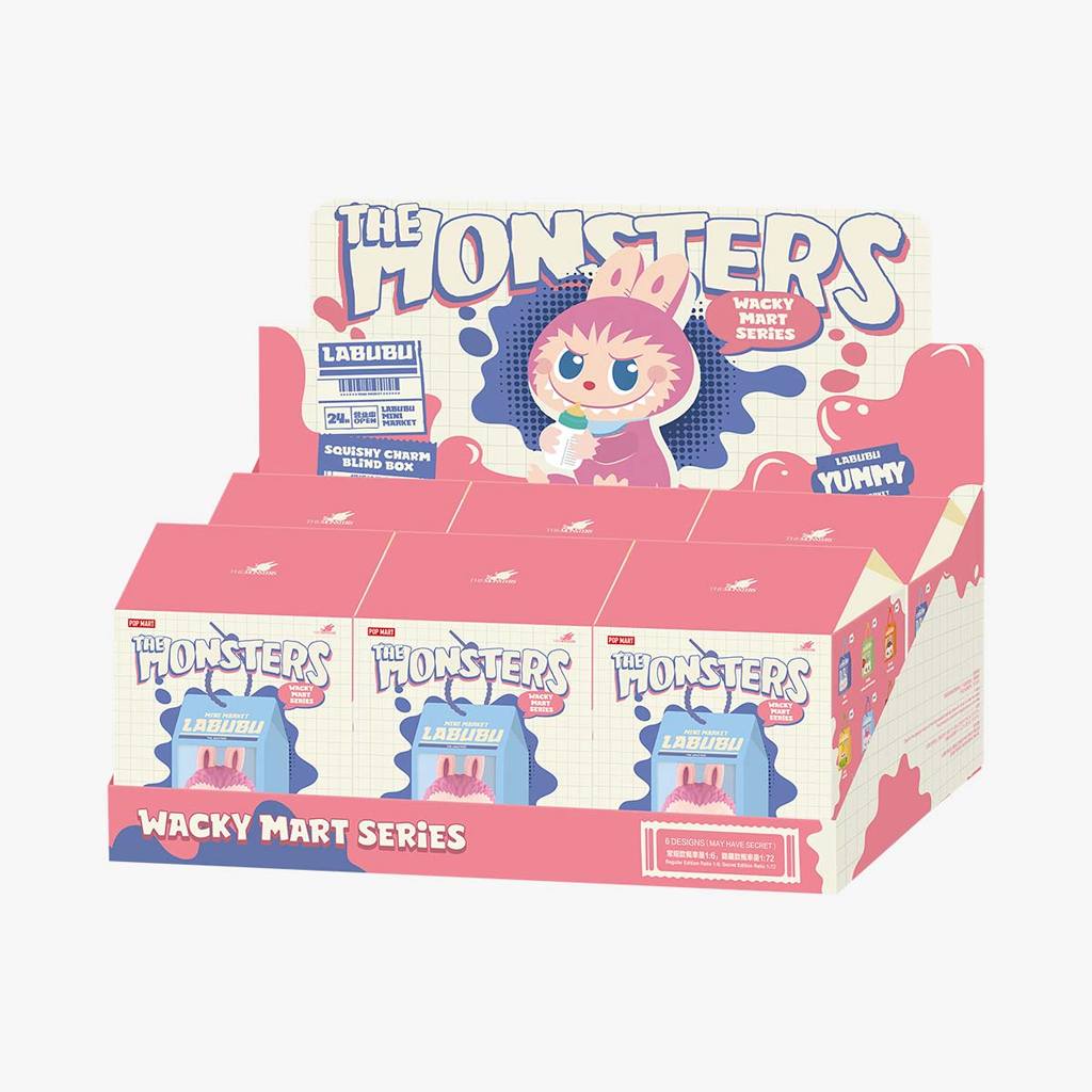 POP MART THE MONSTERS Wacky Mart Series-Squishy Charm Blind Box