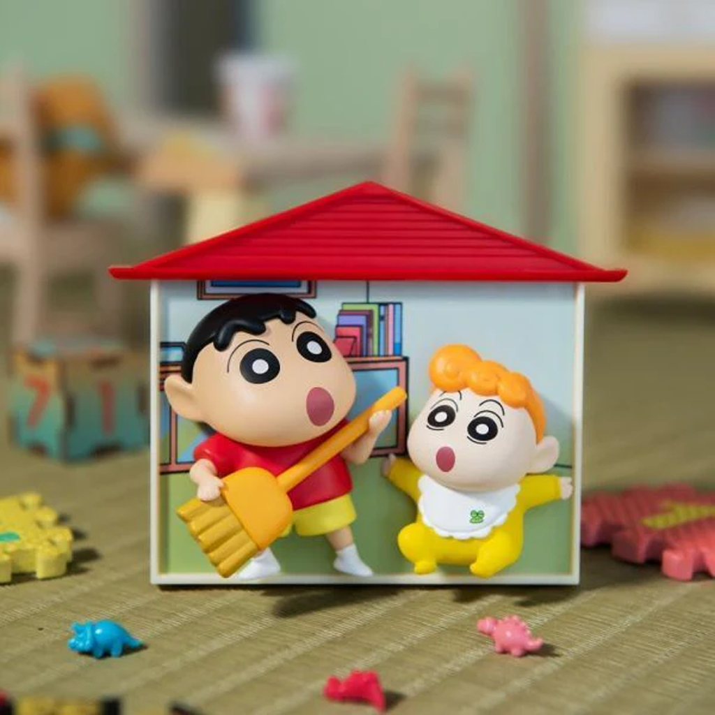 TOP TOY Crayon Shin-Chan Nohara Family Fridge Magnet Series Blind Box