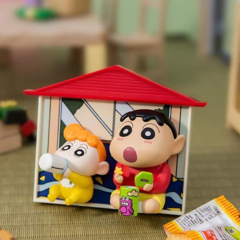 TOP TOY Crayon Shin-Chan Nohara Family Fridge Magnet Series Blind Box