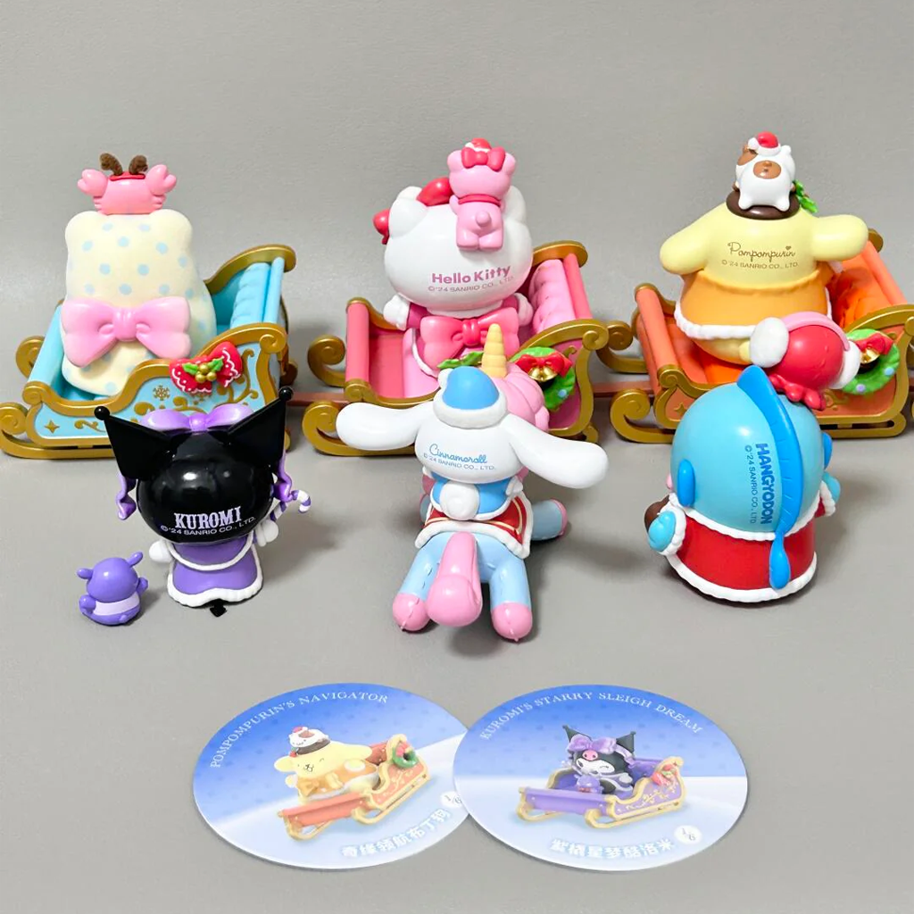 TOP TOY Exclusive Sanrio Winter Sledding Team Blind Box 1 pc