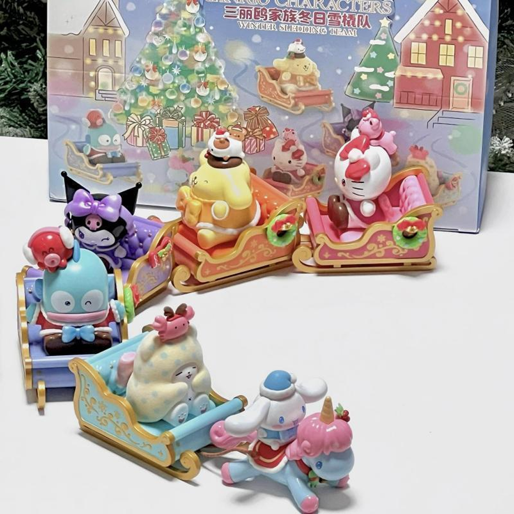 TOP TOY Exclusive Sanrio Winter Sledding Team Blind Box 1 pc