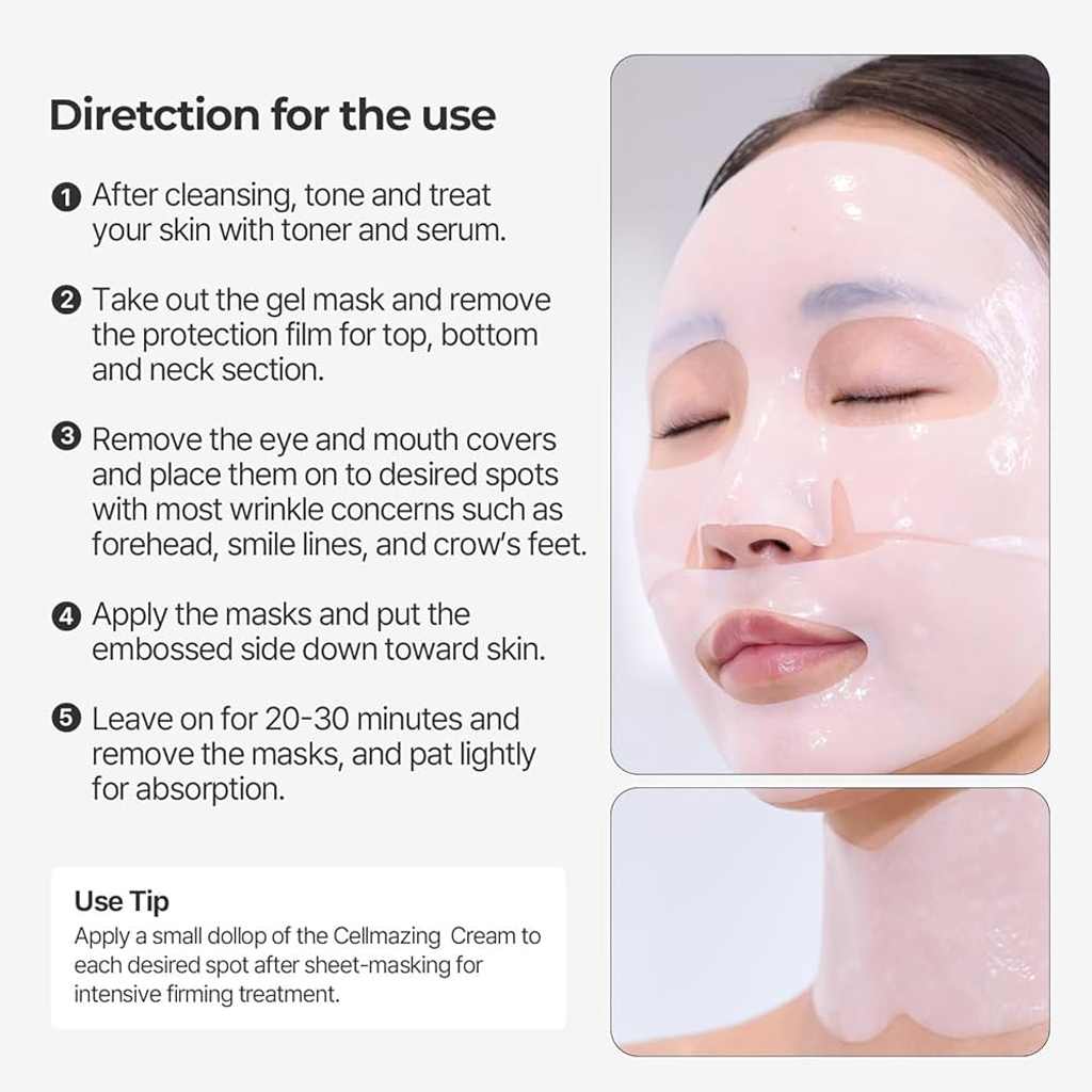 Torriden Cellmazing Firming Gel Mask 4 pcs