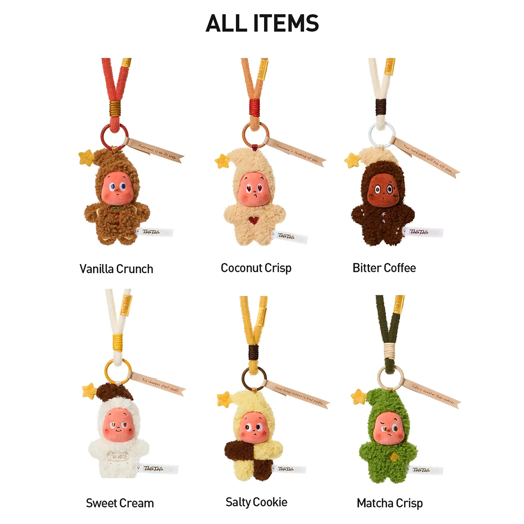 Twinkle Twinkle Savor the Moment Series-Fresh-Baked Mini Cookies Plush Pendant Blind Box