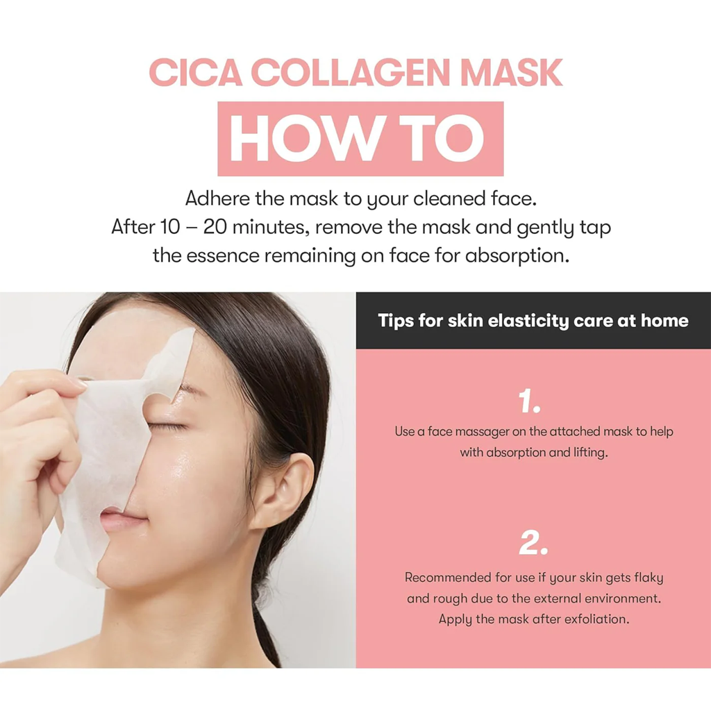 VT CICA Collagent All In One 3Step Mask 1 pc