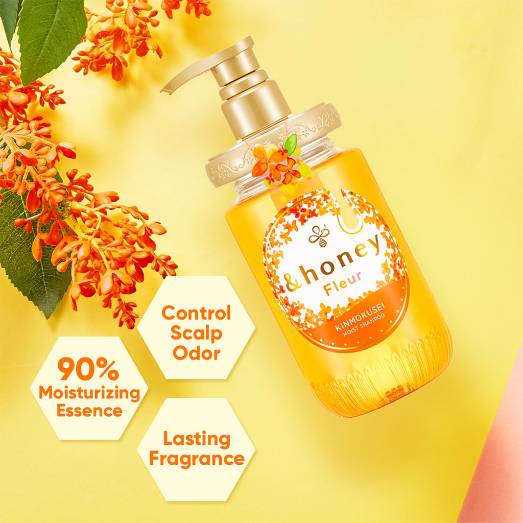 ViCREA &honey Fleur KINMOKUSEI Moist Shampoo 450g