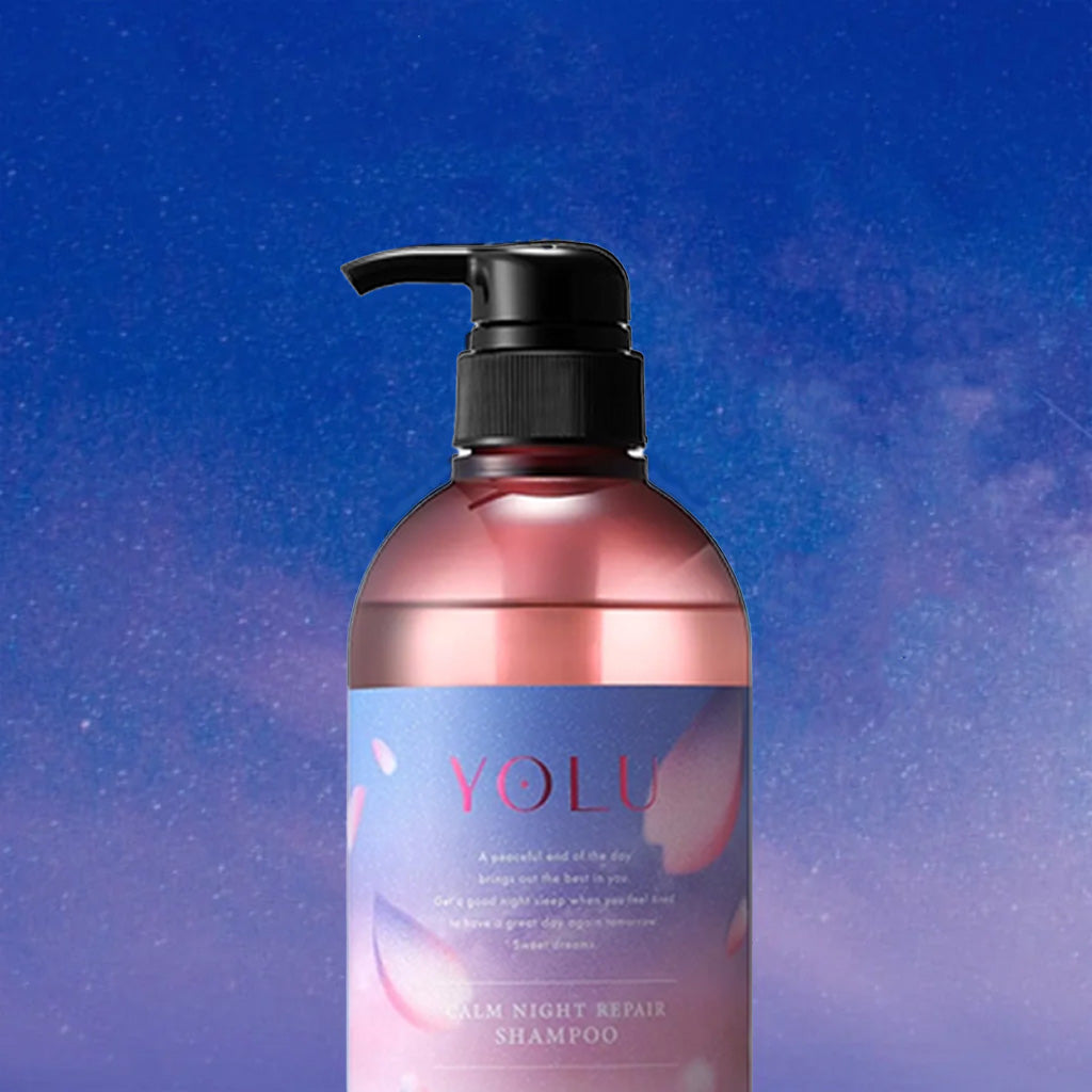 YOLU Calm Night Repair Shampoo 475ml Sakura & Muguet