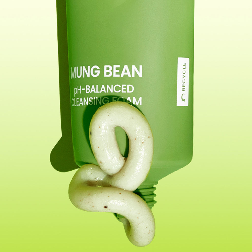 beplain Mung Bean pH-Balanced Cleansing Foam 80 ml