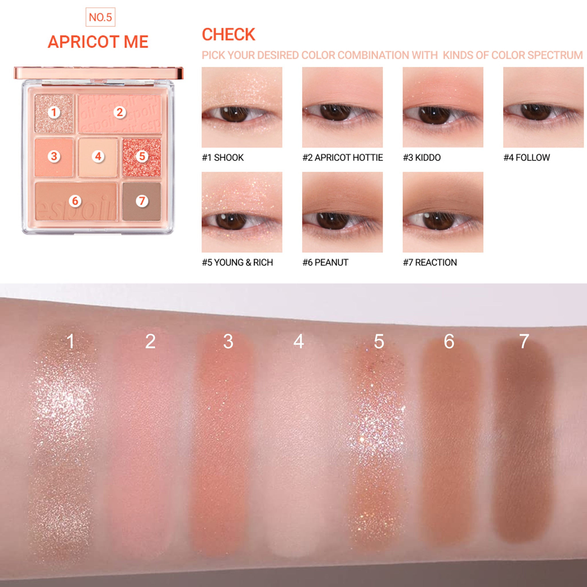 espoir Real Eye Palette