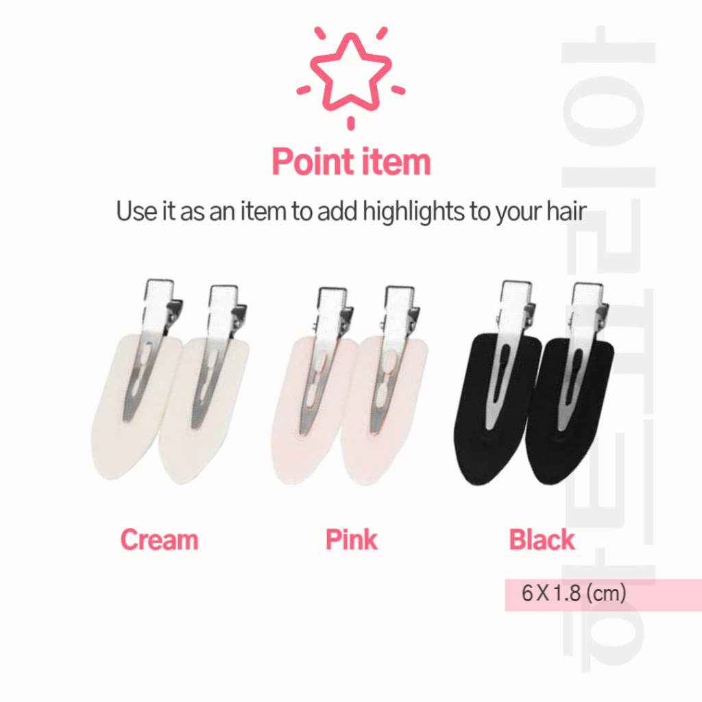 fillimilli Make Up Hair Pin Set 6 pcs
