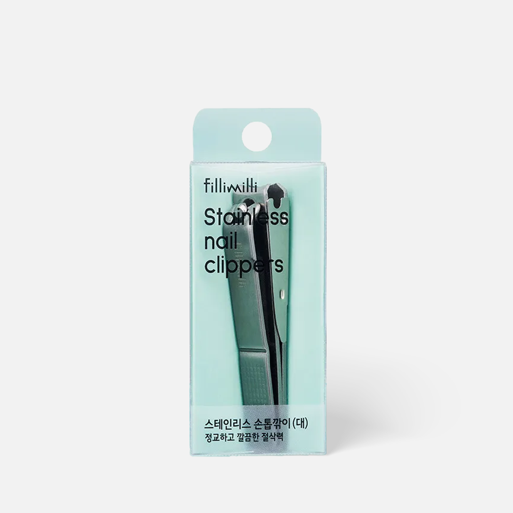 Trim nails with precision and ease using this stainless steel clipper featuring a U-shaped curved blade for a clean cut